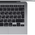 MacBook Air 13" 2020 Dual Core i3 1,1 ГГц, 8 ГБ, 256 ГБ SSD, серый космос