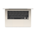 Купить Ноутбук MacBook Air 15" (M2, 8C CPU/10C GPU, 2023), 8 ГБ, 256 ГБ SSD, «сияющая звезда» MQKU3