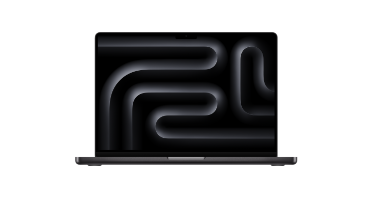 Ноутбук Apple MacBook Pro 14" (M3 Pro 11C CPU, 14C GPU, 2023) 18 ГБ, 512 ГБ SSD, чёрный космос