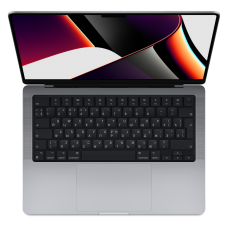 MacBook Pro 14"(M1 Pro 10C CPU, 16C GPU, 2021) 16 ГБ, 1 ТБ SSD, «серый космос» MKGQ3RU/A
