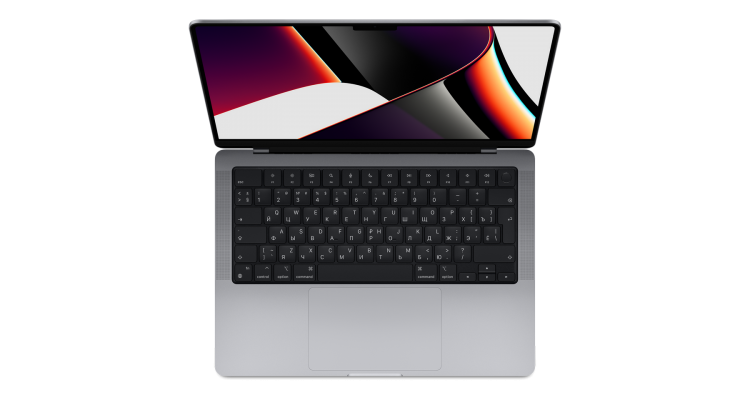 Ноутбук MacBook Pro 14" (M1 Pro 8C CPU, 14C GPU, 2021) 16 ГБ, 512 ГБ SSD, «серый космос» MKGP3RU/A