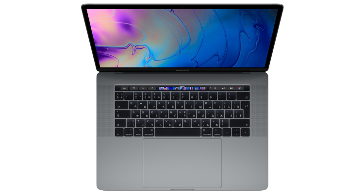 Ноутбук Apple MacBook Pro 15" Core i7 2,6 ГГц, 16 ГБ, 512 ГБ SSD, Radeon Pro 560X, Touch Bar «серый космос»