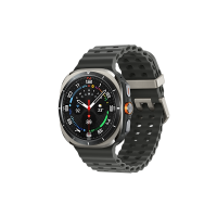 Умные часы Samsung Galaxy Watch Ultra, 47 мм, титан, ремешок Marine, Серебряный титан