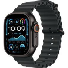 Apple Watch Ultra 2 GPS + Cellular, 49 мм, корпус из черного титана, ремешок Ocean черного цвета