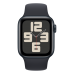 Apple Watch SE 2023, 40 мм, корпус из алюминия цвета «тёмная ночь», спортивный ремешок цвета «тёмная ночь»