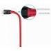 Кабель Anker PowerLine+ USB-Lightning MFi, 1,8м, кевлар, 6000+ перегибов A8122H91 (чехол). Красный