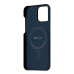 Чехол Pitaka MagEZ Case для iPhone 13 Pro Max 6.7", черно-синий, кевлар (арамид)