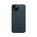 Чехол Pitaka MagEZ Case 4 для iPhone 15 (6.1"), черно-синий, кевлар (арамид)