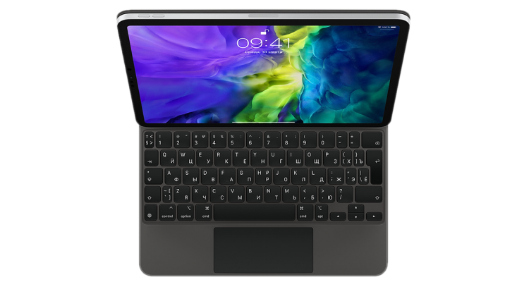 Купить клавиатуру Magic Keyboard для iPad Pro 11 дюймов (2‑го поколения), русская раскладка