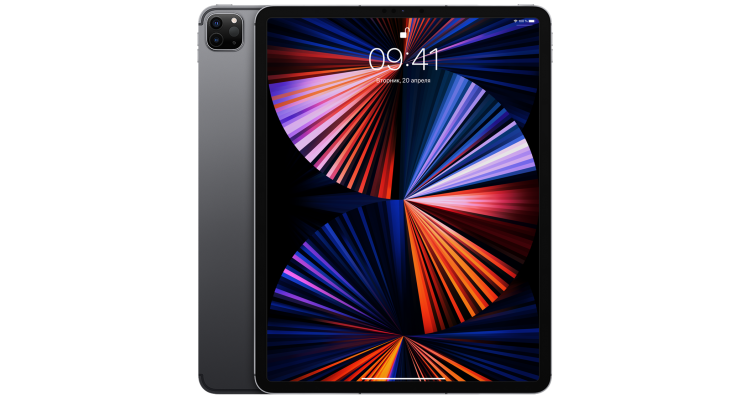 Планшет iPad Pro (2021) 12,9" Wi-Fi + Cellular 1 ТБ, серый космос