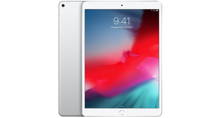 Планшет iPad Air 3 (2019) Wi-Fi + Cellular 256 ГБ серебристый