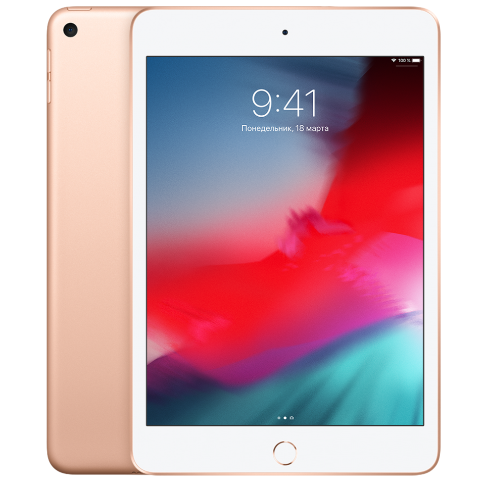 Планшет iPad mini 5 (2019) WiFi + Cellular 256 Гб золотой