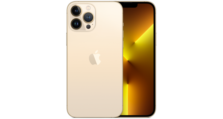 Смартфон iPhone 13 Pro Max 128 ГБ золотой