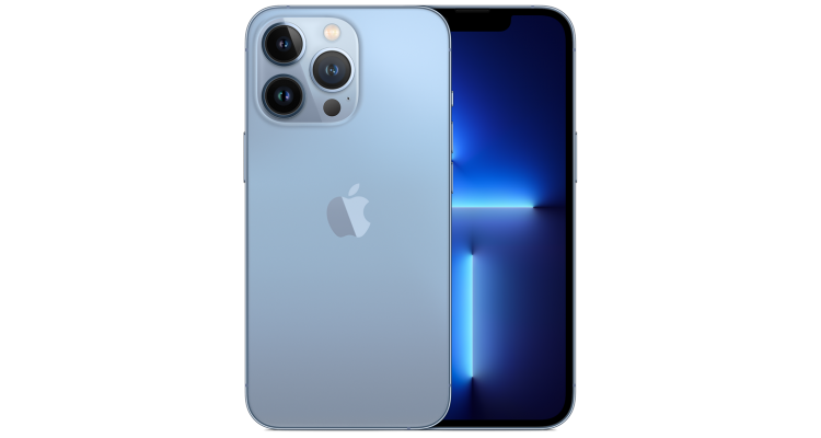 Смартфон iPhone 13 Pro 256 ГБ «небесно-голубой»