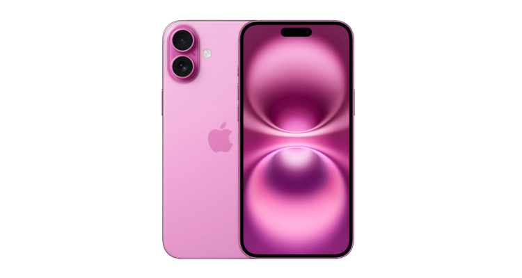 Смартфон iPhone 16 Plus 128 ГБ Pink