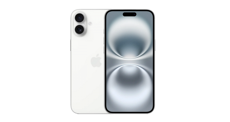 Смартфон iPhone 16 Plus 128 ГБ White