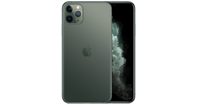 Смартфон iPhone 11 Pro Max 256 ГБ тёмно-зелёный
