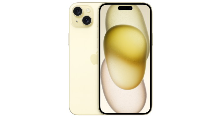 Смартфон iPhone 15 Plus 512 ГБ Yellow