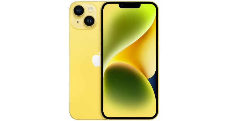 Смартфон iPhone 14 128 ГБ Yellow
