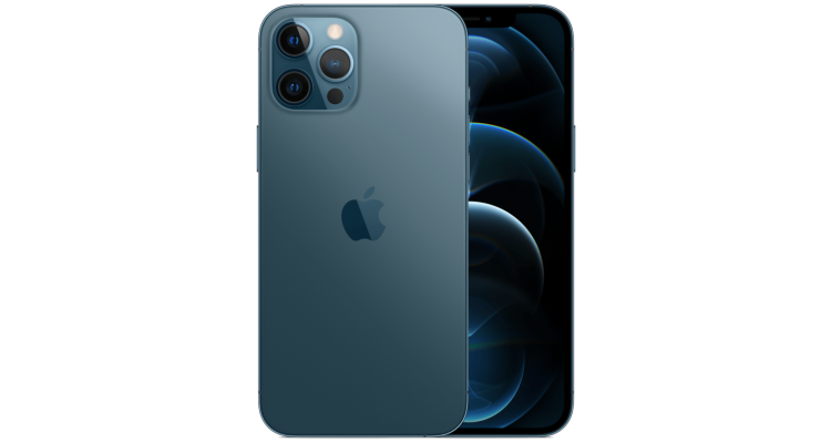 Смартфон iPhone 12 Pro Max 256 ГБ «тихоокеанский-синий»