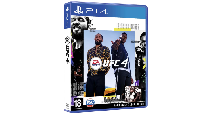 Купить игру для PS4 EA UFC 4
