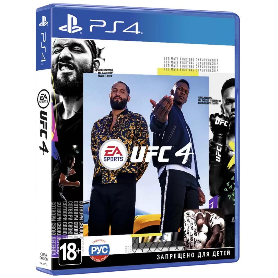 Купить игру для PS4 EA UFC 4