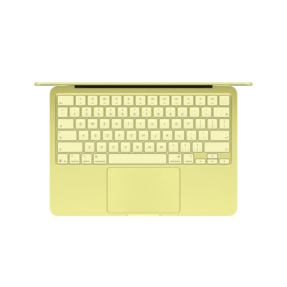 Фото Apple MacBook Neo 13" (A18 Pro, 6C СPU/5С GPU, 2026), 8 ГБ, 512 ГБ SSD, желтый цитрус