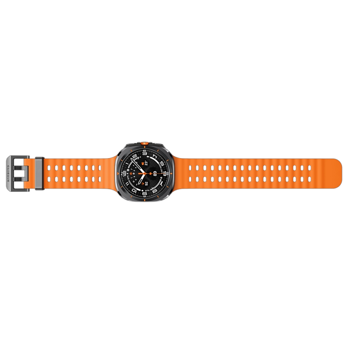 Фото Умные часы Samsung Galaxy Watch Ultra, 47 мм, титан, ремешок Marine, Серый титан