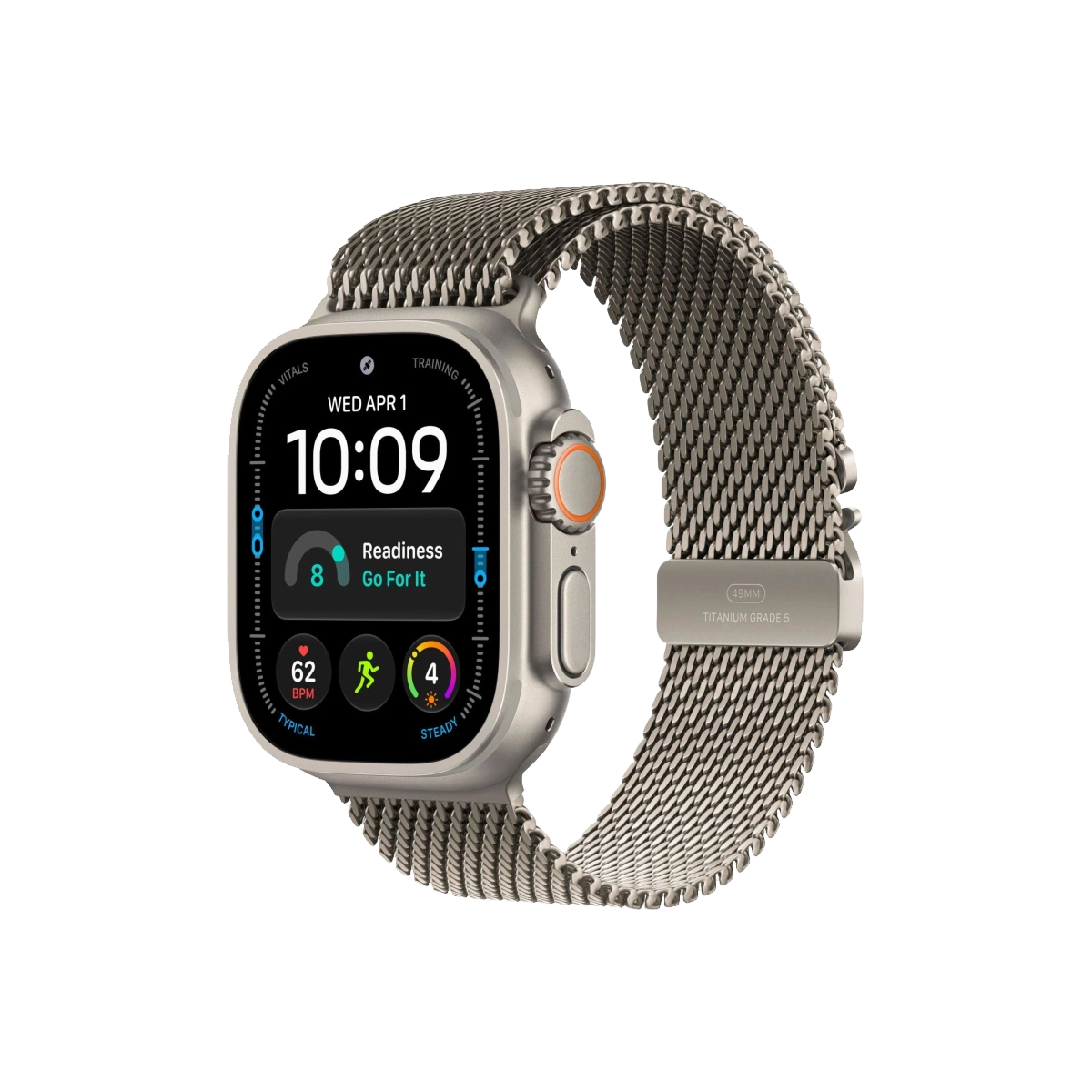 Фото Apple Watch Ultra 4 GPS+Cellular, 49 мм, Natural Titanium Natural