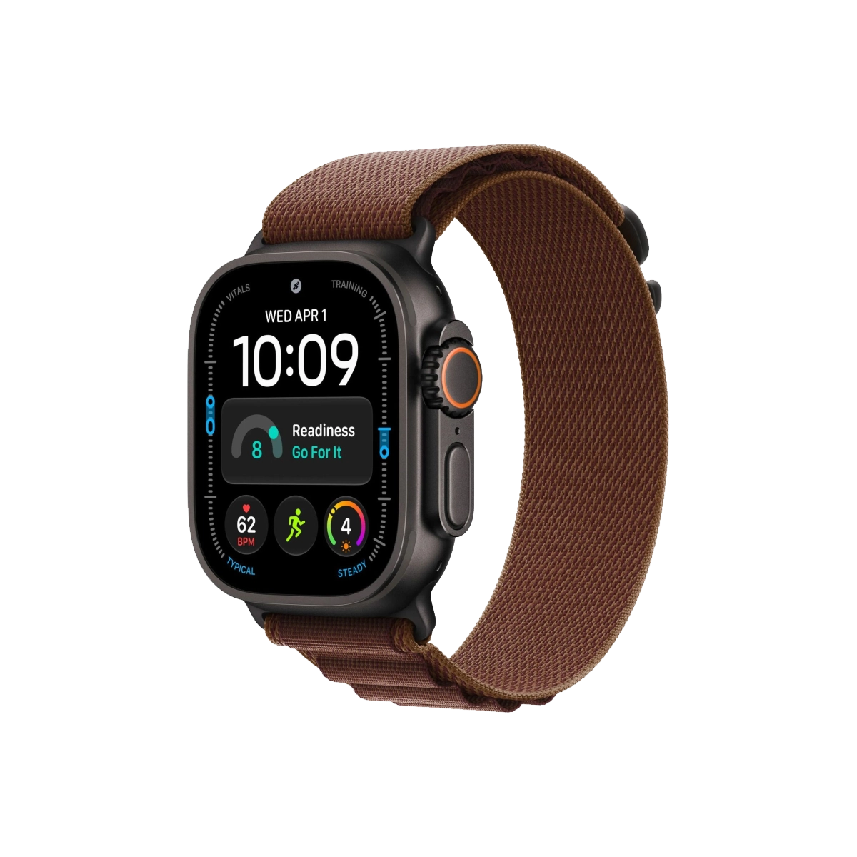 Фото Apple Watch Ultra 4 GPS+Cellular, 49 мм, Black Titanium Burgundy Alpine