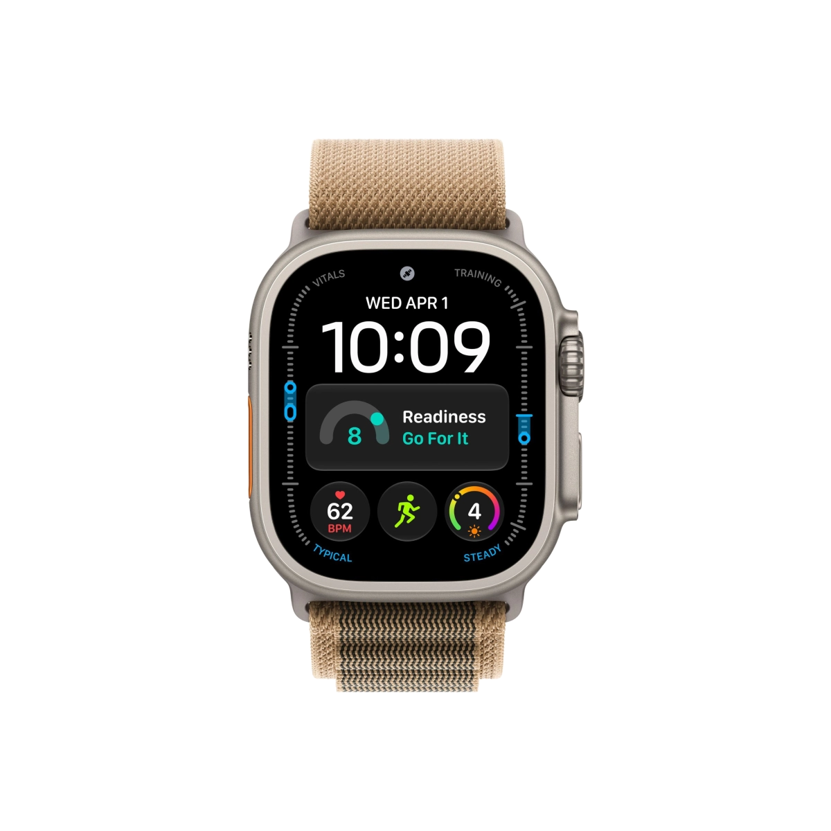 Фото Apple Watch Ultra 4 GPS+Cellular, 49 мм, Natural Titanium Desert Alpine