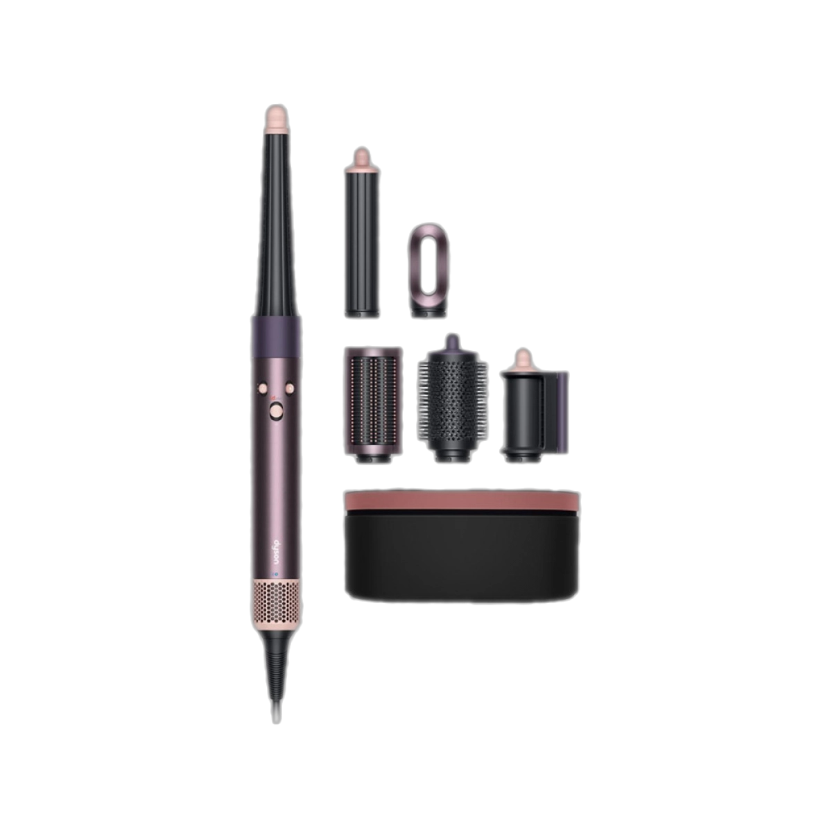 Фото Стайлер Dyson HS08 Hairstyler Airwrap i.d Straight+Wavy Jasper Plum