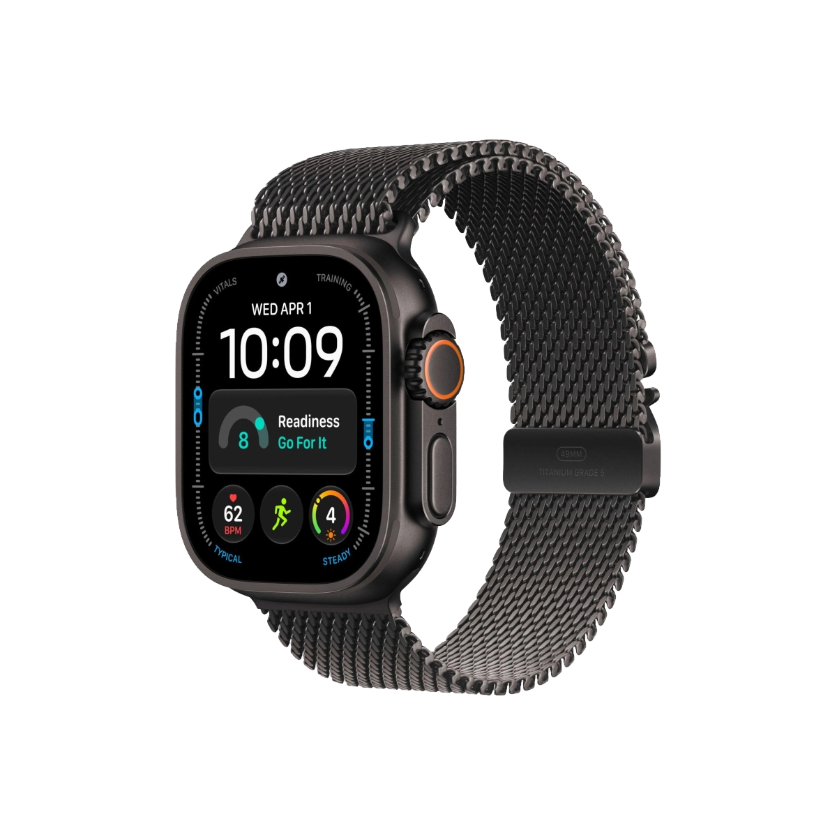 Фото Apple Watch Ultra 4 GPS+Cellular, 49 мм, Black Titanium Milanese