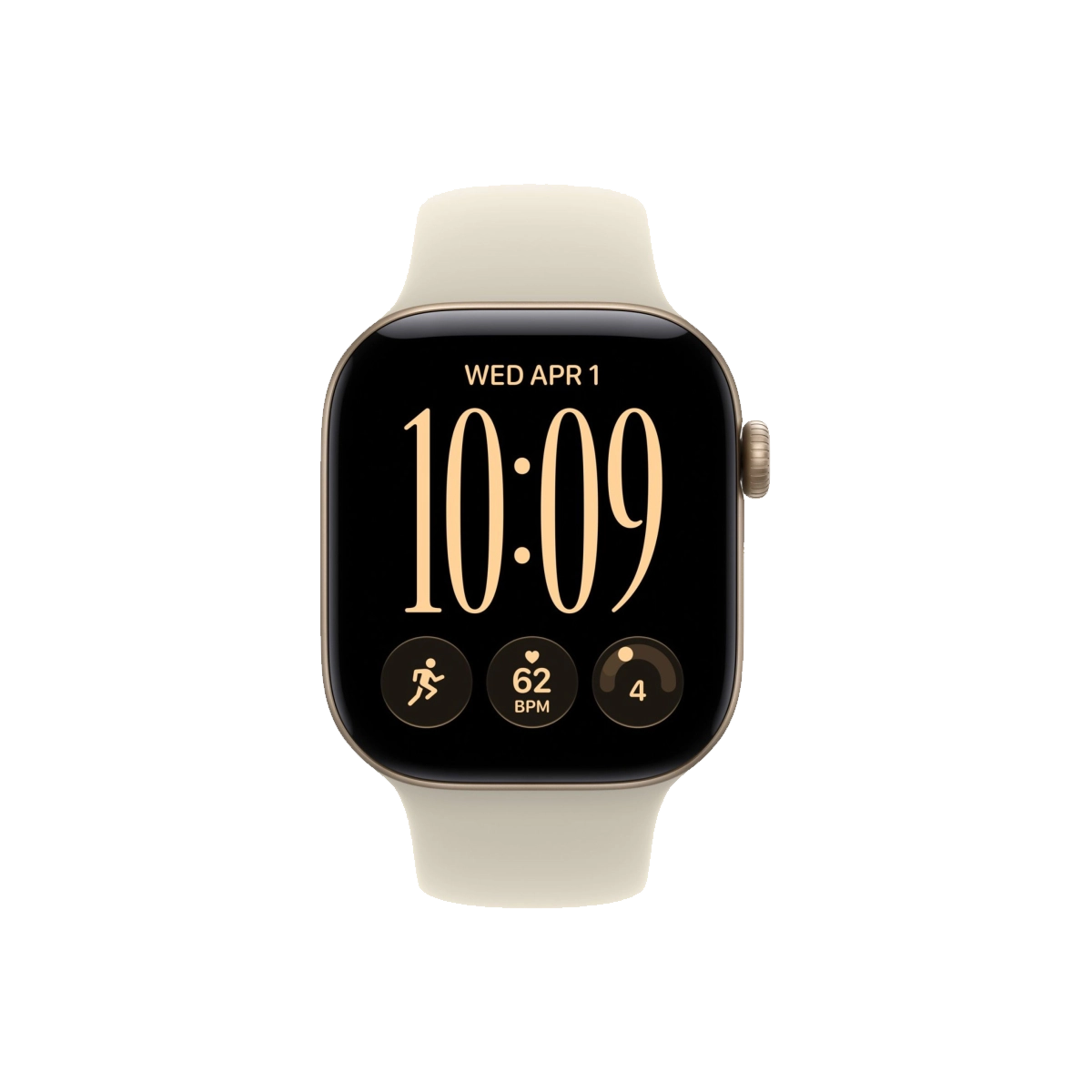 Фото Apple Watch Series 12, 46 mm, GPS+Cellular, Light Gold Aluminum