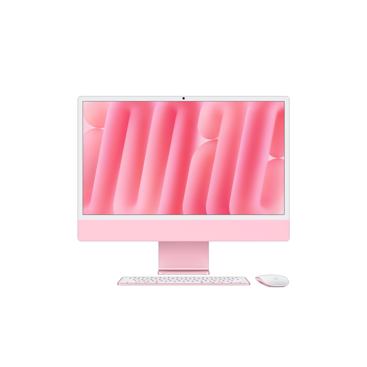 Фото Apple iMac 24" Retina 4,5K (M4 8C CPU, 8C GPU, 2024), 16 ГБ, 256 ГБ SSD, розовый