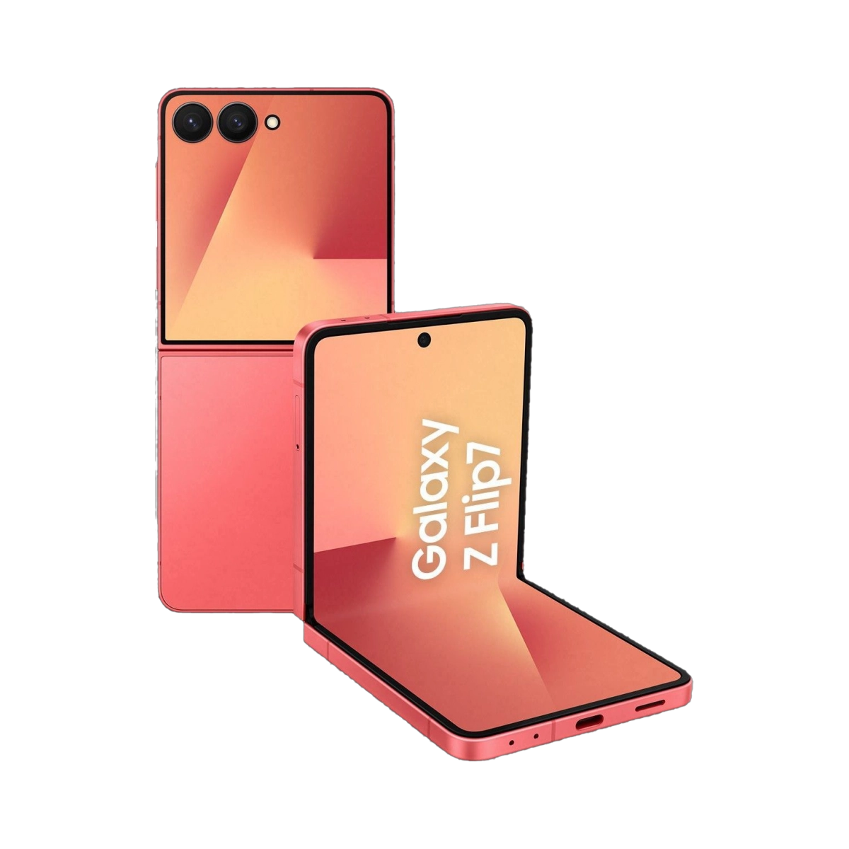 Фото Смартфон Samsung Galaxy Z Flip7 12 ГБ 256 ГБ Коралловый | Coralred