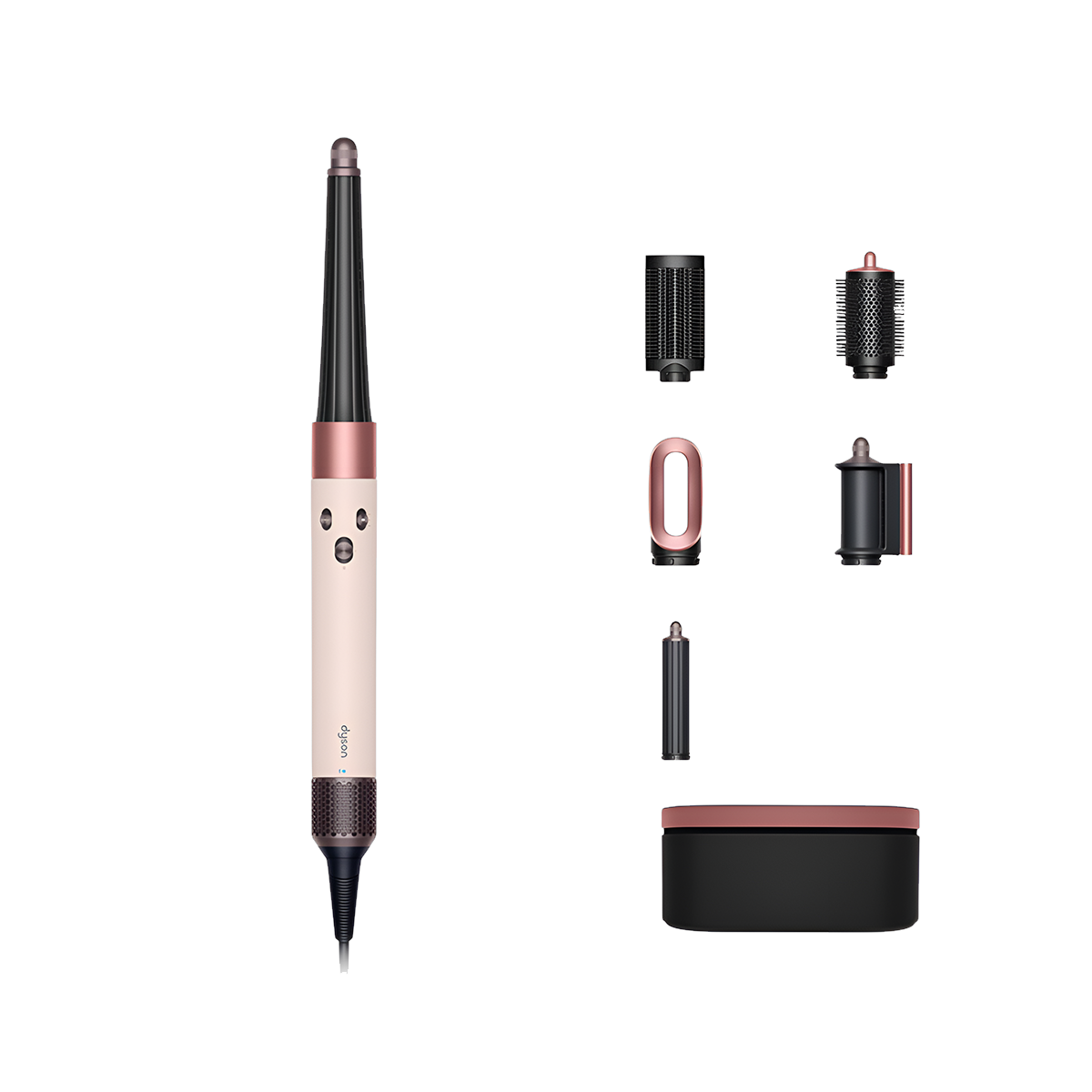 Фото Стайлер Dyson HS08 Hairstyler Airwrap i.d Straight+Wavy (Ceramic Pink/Rose Gold) (2025)