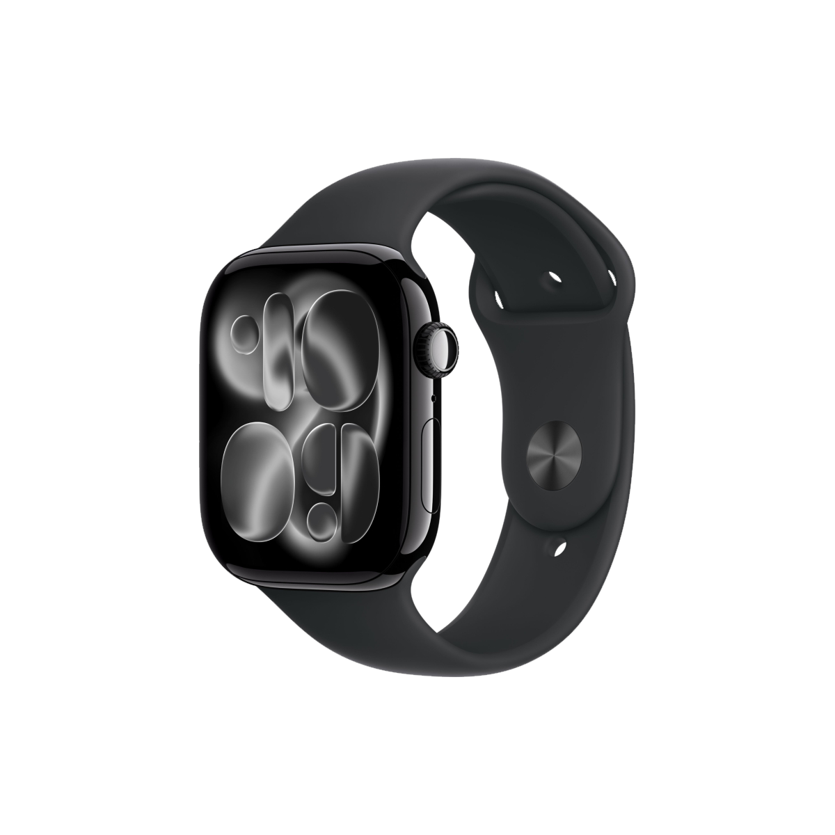 Фото Apple Watch Series 11, 42 mm, Jet Black Aluminum Black Sport Band