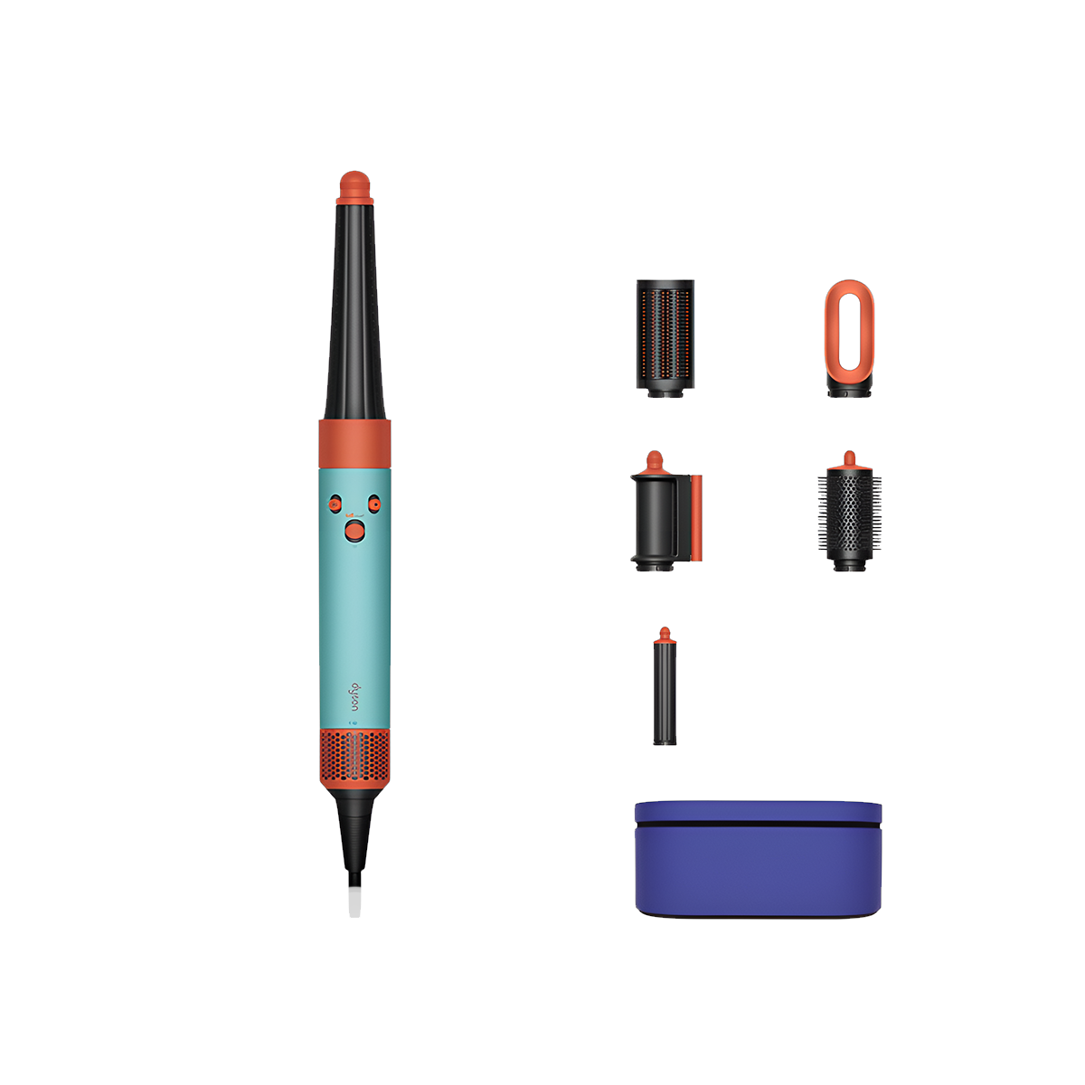 Фото Стайлер Dyson HS08 Hairstyler Airwrap i.d. Straight+Wavy (Ceramic Patina/Topaz) (2024)
