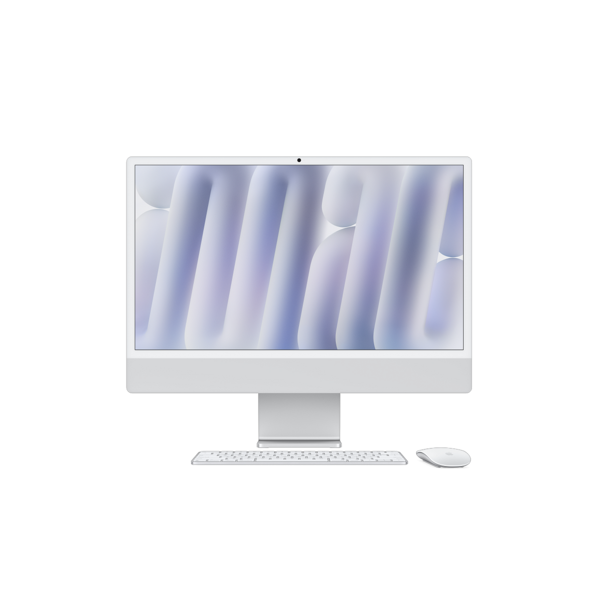 Фото Apple iMac 24" Retina 4,5K (M4 10C CPU, 10C GPU, 2024), 16 ГБ, 512 ГБ SSD, серебристый