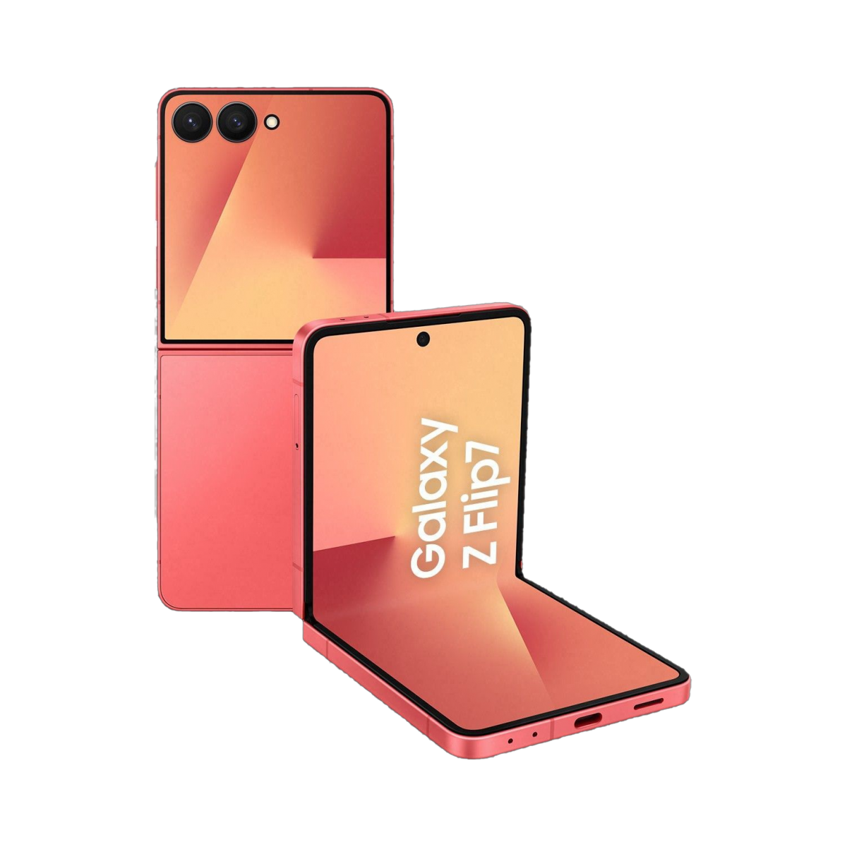Фото Смартфон Samsung Galaxy Z Flip7 12 ГБ 256 ГБ Коралловый | Coralred