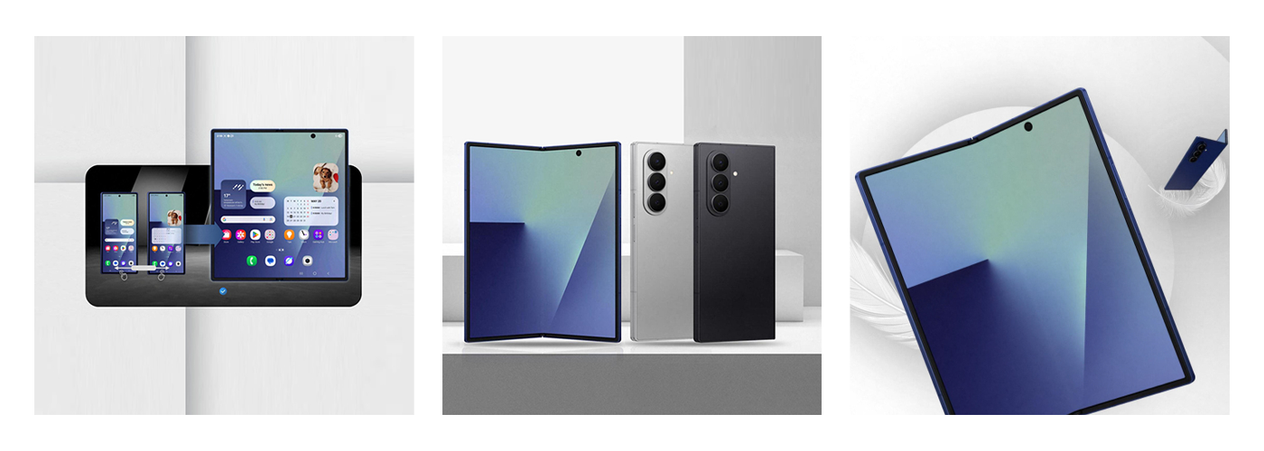 Смартфон Samsung Galaxy Z Fold7 12 ГБ | 256 ГБ Серый | Silver Shadow